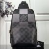 Louis Vuitton Avenue Sling Bag Damier Graphite Giant White