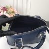 Louis Vuitton Alma BB EPI Handbag Navy Blue - Image 4