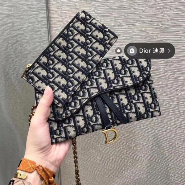 Christian Dior Saddle Pouch - Image 2