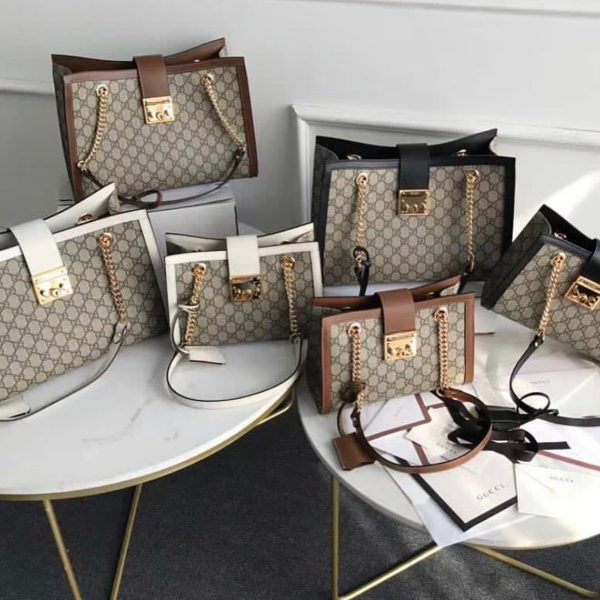 Gucci GG Padlock Shoulder Bags For Women - Image 6