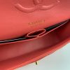 Chanel Classic Double Flap 25 Shoulder Bag Light Red - Image 5