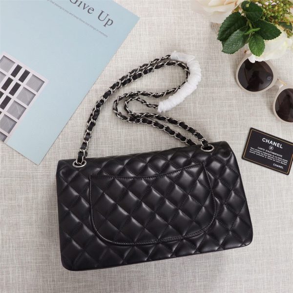 Chanel Classic Double Flap 25 Shoulder Bag Black - Image 2