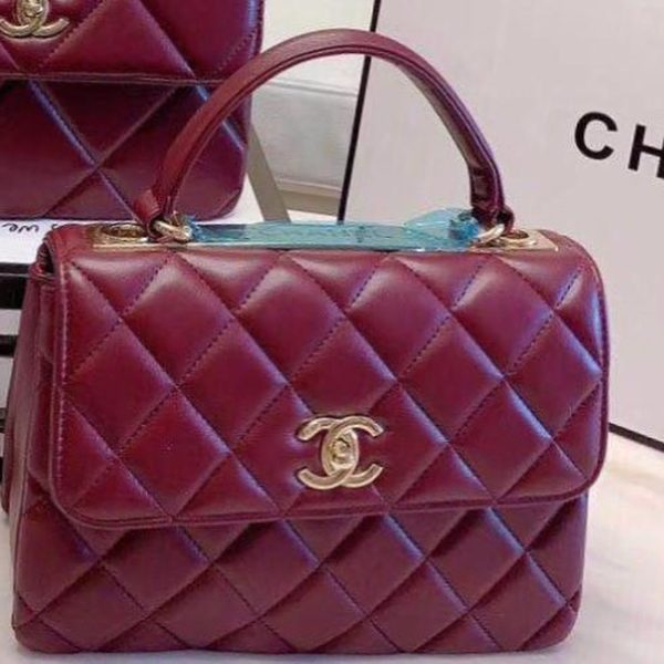 Chanel Flap Bags with Top Handle - 5 Colors - Image 9