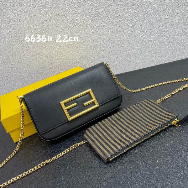 Fendi Wallet on Chain with Pouches Bags - Image 3