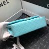 Chanel Classic Double Flap 25 Shoulder Bag Sky Blue - Image 4