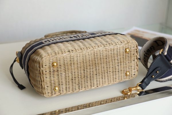 Dior Wicker Basket Bag - Image 3